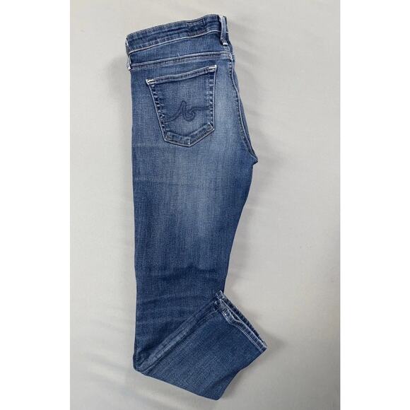 AG Vintage USA Made The Stilt Crop Cigarette Lightweight Stretch Denim Jeans. 27 - Picture 3 of 9